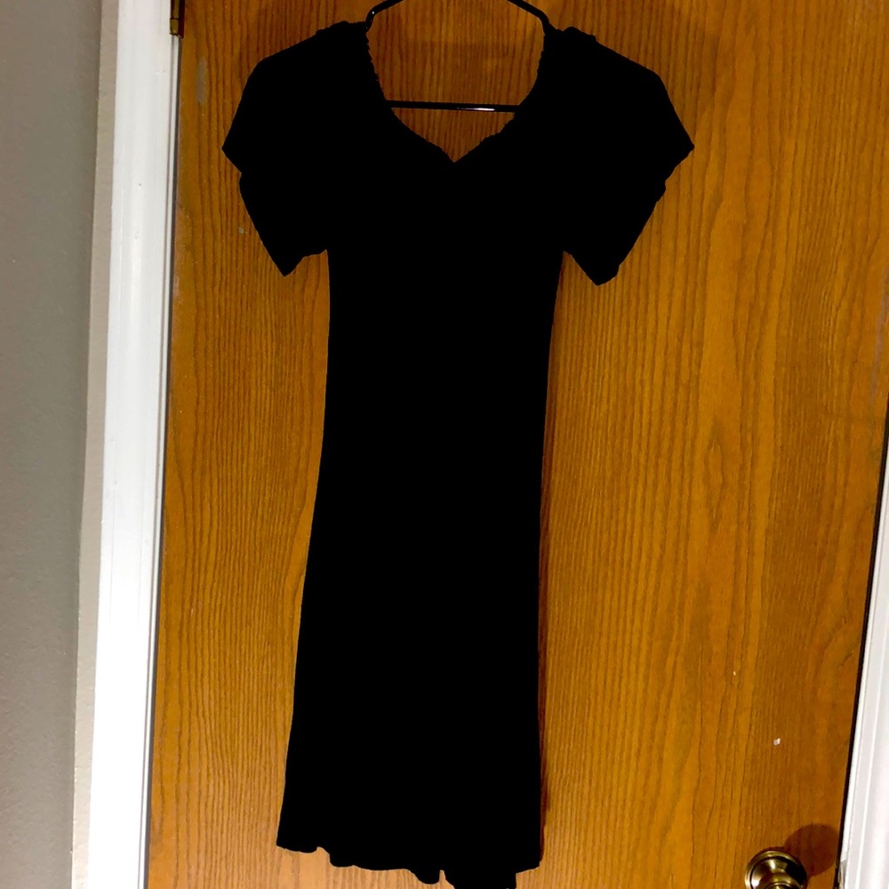 Massimo size M strapless, off-shoulder, long dress